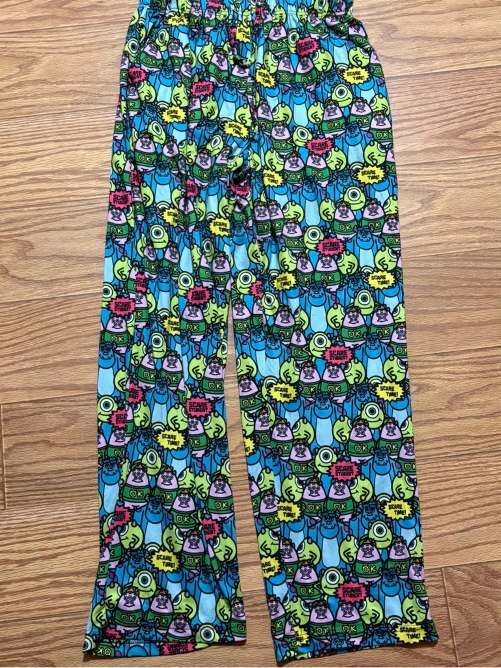 Disney Pixar Monsters University Pajama Pants Women’s Medium Colorful Lounge - Picture 1 of 7